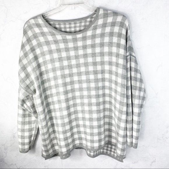 [J. Jill] Reversible Checkered Tunic - Picture 5 of 10